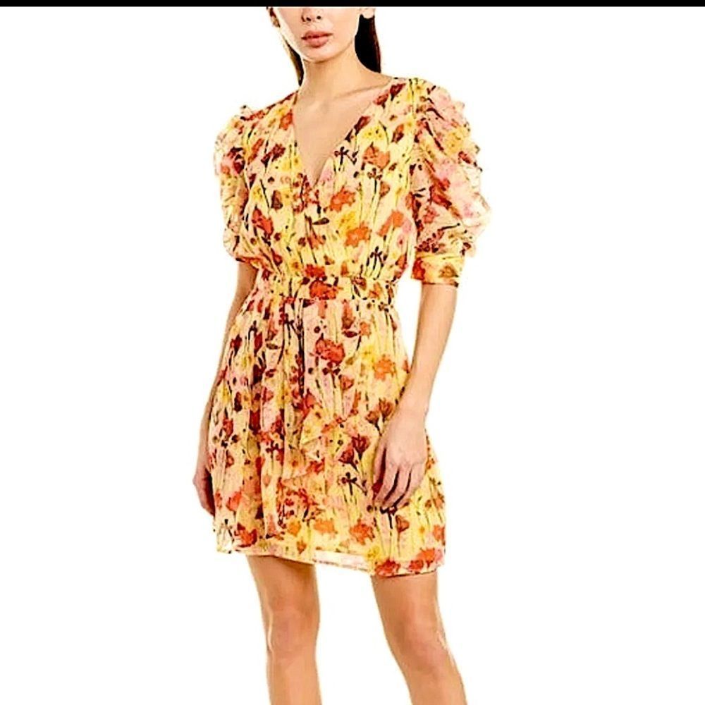 floral mini dress